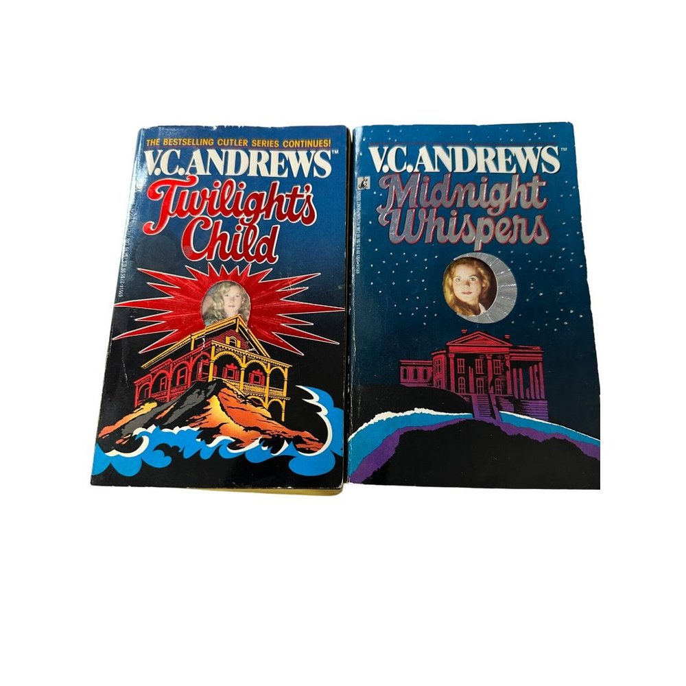 Set of 2 V.C. Andrew’s Cutler Series books #3&4 1992 paperbacks Used